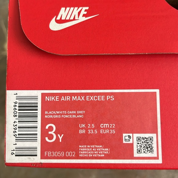 Kids Air Max Excee PS - Picture 4 of 5